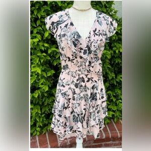 Parker silk floral dress